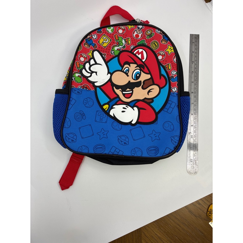 Super Mario backpack small 11" tall‎ Nintendo Bioworld